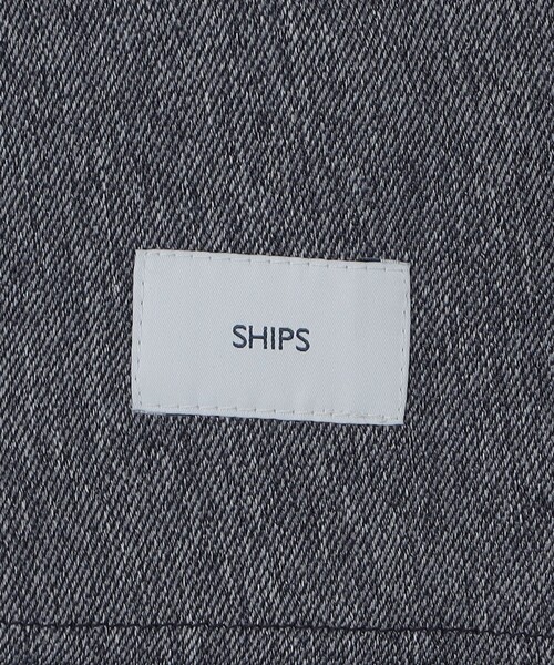 SHIPS(シップス)の「〈洗濯機可能/撥水〉ストレッチ テクニカル デニム ベスト(セットアップ対応)(ベスト・メンズ・ネイビー・SMALL/MEDIUM/LARGE/X-LARGE)」の9枚目の写真