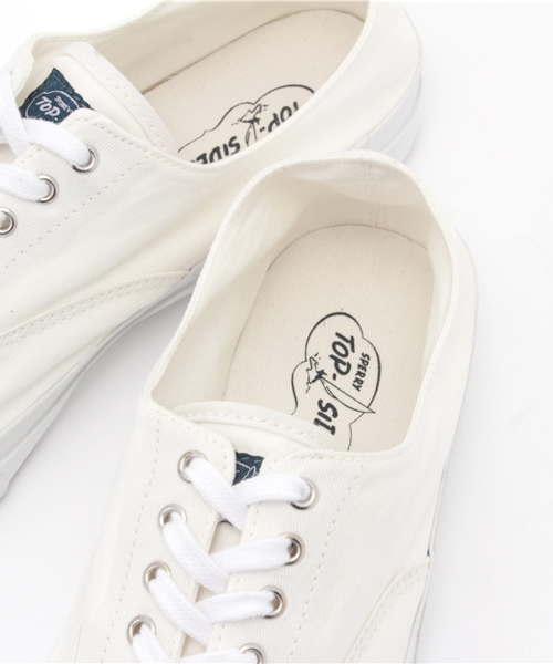Sperry Top-Sider（スペリートップサイダー）の「Begin5月号掲載 SPERRY TOP-SIDER スペリー トップサイダー CVO COLORWASH STS10975 WHITE（その他シューズ・メンズ・ホワイト・8/8h/9/9h/10/7h/7/10h/11/3）」の7枚目の写真
