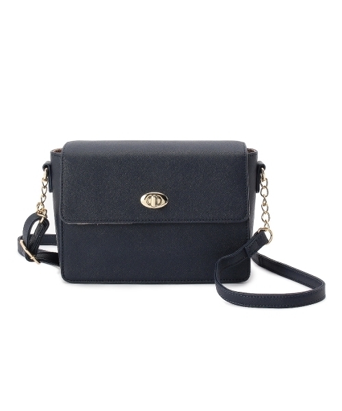 grove（グローブ）の「フラップチェーンミニショルダーバッグ（ショルダーバッグ・レディース・ホワイト/ブルー/ブラック/グリーン/イエロー/ブルー系1・00）」の4枚目の写真