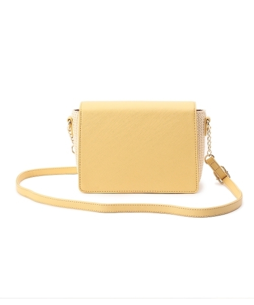 grove（グローブ）の「フラップチェーンミニショルダーバッグ（ショルダーバッグ・レディース・ホワイト/ブルー/ブラック/グリーン/イエロー/ブルー系1・00）」の8枚目の写真