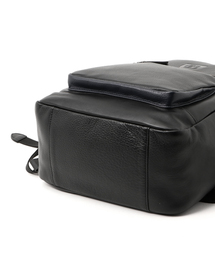 【訳あり美品】ブラックレーベル クレストブリッジ 2way リュック レザー 黒 BLACK LABEL CRESTBRIDGE（ブラックレーベル・クレストブリッジ）の