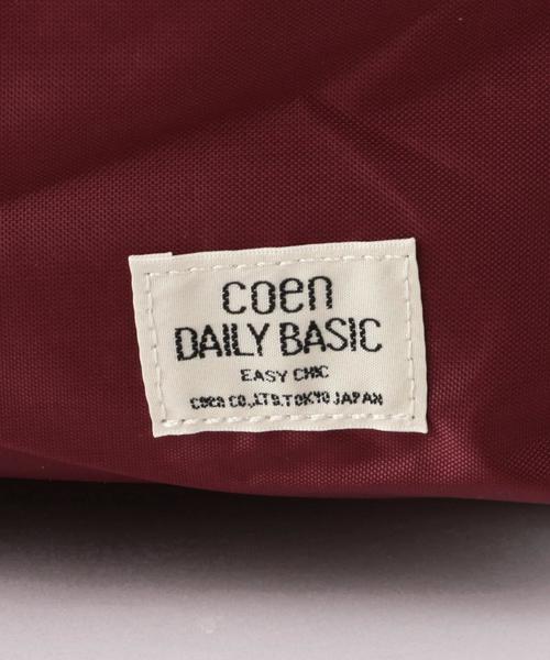 coen（コーエン）の「ナイロンリュック（バックパック/リュック・メンズ・コバルトブルー/ブラック/レッド/オリーブ・FREE）」の11枚目の写真