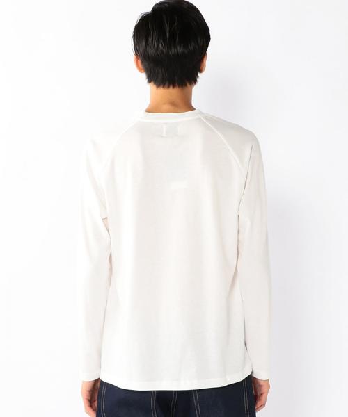 coen(コーエン)の「GIZAラグランロングスリーブカットソー(Tシャツ/カットソー・メンズ・ワインレッド/ダークグリーン/ネイビー/ホワイト・LARGE/X-LARGE/SMALL/MEDIUM)」の19枚目の写真