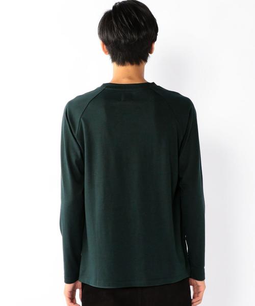 coen(コーエン)の「GIZAラグランロングスリーブカットソー(Tシャツ/カットソー・メンズ・ワインレッド/ダークグリーン/ネイビー/ホワイト・LARGE/X-LARGE/SMALL/MEDIUM)」の9枚目の写真