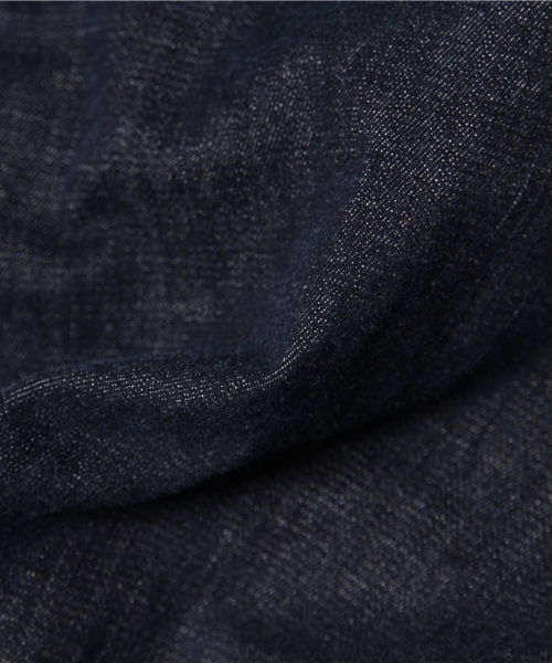 HYSTERIC GLAMOUR(ヒステリックグラマー)の「USED加工ISKOデニムスラックスPT(デニムパンツ・メンズ・インディゴブルー・SMALL/MEDIUM/LARGE)」の2枚目の写真