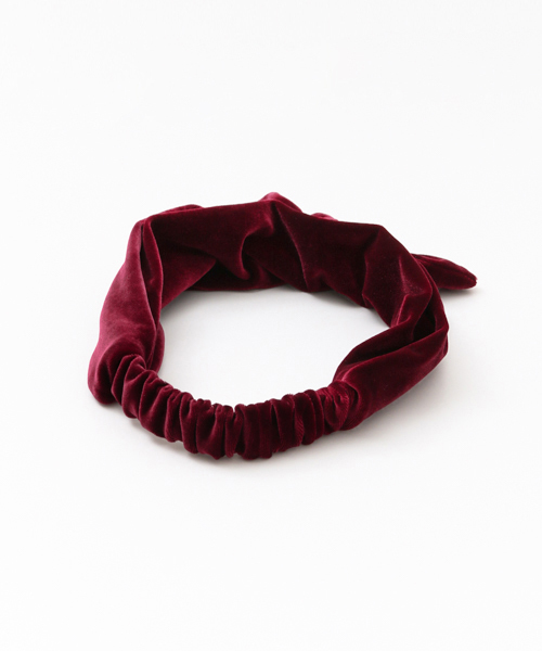 URBAN RESEARCH Sonny Label(アーバンリサーチサニーレーベル)の「2WAYベロアターバン∴(その他ヘアアクセサリー・レディース・ブラック/ボルドー/ネイビー・ONE)」の8枚目の写真