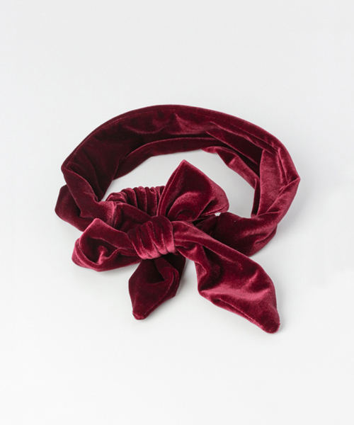 URBAN RESEARCH Sonny Label(アーバンリサーチサニーレーベル)の「2WAYベロアターバン∴(その他ヘアアクセサリー・レディース・ブラック/ボルドー/ネイビー・ONE)」の7枚目の写真