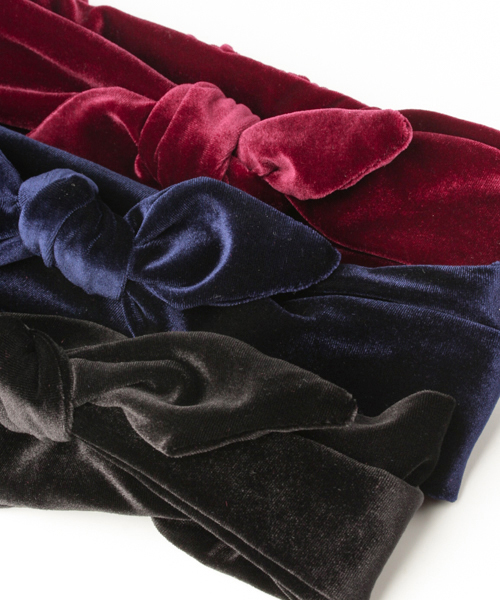 URBAN RESEARCH Sonny Label(アーバンリサーチサニーレーベル)の「2WAYベロアターバン∴(その他ヘアアクセサリー・レディース・ブラック/ボルドー/ネイビー・ONE)」の12枚目の写真