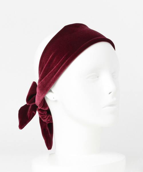 URBAN RESEARCH Sonny Label(アーバンリサーチサニーレーベル)の「2WAYベロアターバン∴(その他ヘアアクセサリー・レディース・ブラック/ボルドー/ネイビー・ONE)」の5枚目の写真