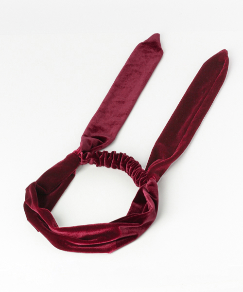 URBAN RESEARCH Sonny Label(アーバンリサーチサニーレーベル)の「2WAYベロアターバン∴(その他ヘアアクセサリー・レディース・ブラック/ボルドー/ネイビー・ONE)」の13枚目の写真