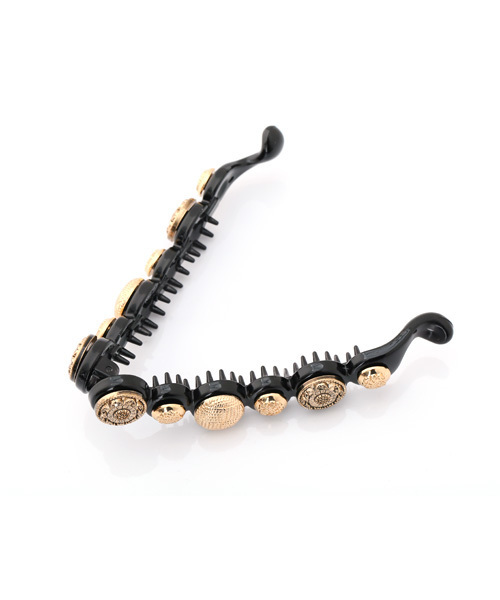 amorous insense（アモラスインセンス）の「バナナクリップ（バレッタ/ヘアクリップ・レディース・シルバー/ゴールド・ﾌﾘ-）」の7枚目の写真