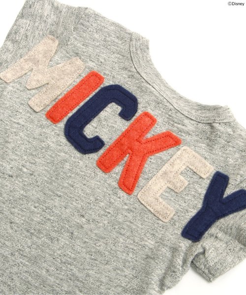 BREEZE（ブリーズ）の「Disney（ディズニー）ミッキーバンダナTシャツ（Tシャツ/カットソー・キッズ・ネイビー/グレー/オレンジ・110/130/80/90/120/100/140/95）」の12枚目の写真