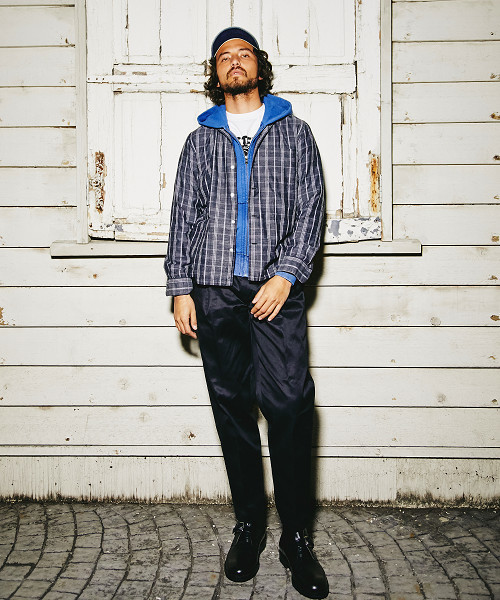 HYSTERIC GLAMOUR(ヒステリックグラマー)の「HARD HABIT刺繍 長袖オープンカラーSH(シャツ/ブラウス・メンズ・ブルー系その他/ピンク系その他/ブラック系その他・MEDIUM/LARGE/SMALL)」の10枚目の写真