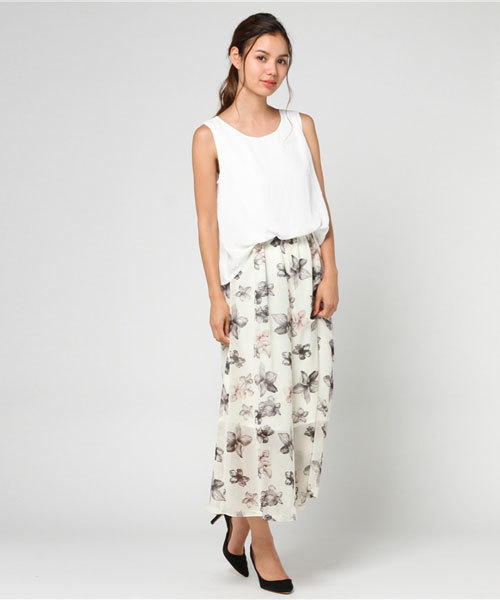 GeeRA（ジーラ）の「セットアップ風オールインワン（つなぎ/オールインワン・レディース・ブラック系その他/ピンクベージュ/ブラック×ホワイト/ホワイト・SMALL/MEDIUM/X-LARGE/LARGE）」の13枚目の写真