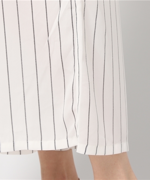 GeeRA（ジーラ）の「セットアップ風オールインワン（つなぎ/オールインワン・レディース・ブラック系その他/ピンクベージュ/ブラック×ホワイト/ホワイト・SMALL/MEDIUM/X-LARGE/LARGE）」の10枚目の写真