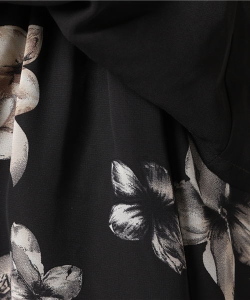 GeeRA（ジーラ）の「セットアップ風オールインワン（つなぎ/オールインワン・レディース・ブラック系その他/ピンクベージュ/ブラック×ホワイト/ホワイト・SMALL/MEDIUM/X-LARGE/LARGE）」の12枚目の写真