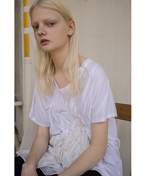 ZUCCa（ズッカ）の「チュールジャージィー（Tシャツ/カットソー）」 - WEAR