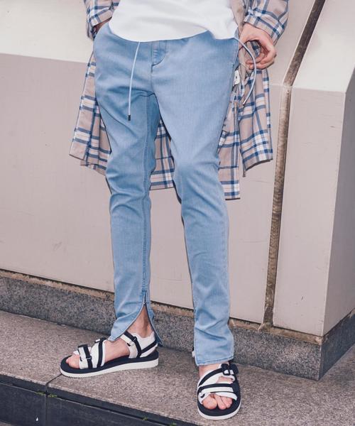 MONKEY TIME（モンキータイム）の「＜monkey time＞ ST DENIM ZIP JEGNS PANTS/デニムパンツ ◆（デニムパンツ・メンズ・コバルトブルー/ネイビー・SMALL/LARGE/X-LARGE/MEDIUM）」の8枚目の写真