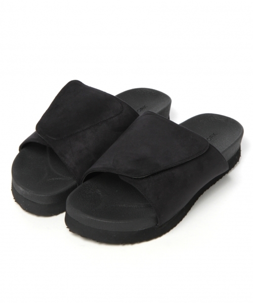 GLOBAL WORK（グローバルワーク）の「フラットラップサンダル/762821 （サンダル・メンズ・ベージュ/ネイビー/その他/ブラック/ホワイト・LARGE/MEDIUM）」の3枚目の写真