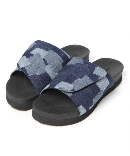 GLOBAL WORK（グローバルワーク）の「フラットラップサンダル/762821 （サンダル・メンズ・ベージュ/ネイビー/その他/ブラック/ホワイト・LARGE/MEDIUM）」の8枚目の写真