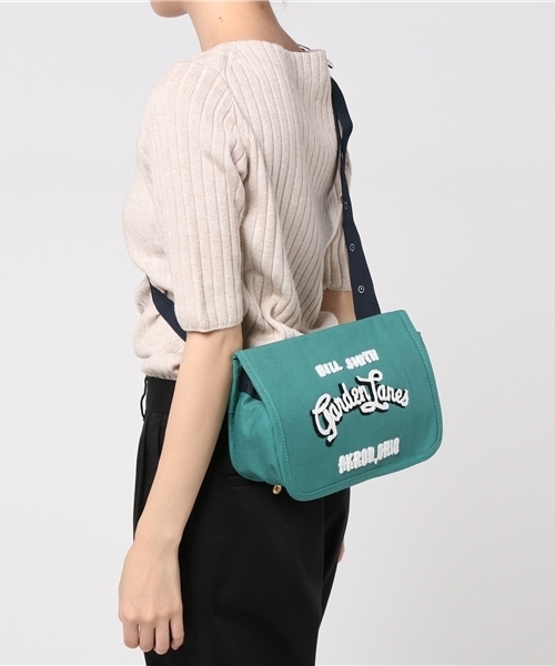 Casselini（キャセリーニ）の「ユニフォーム刺繍ウエストBAG（ボディバッグ/ウエストポーチ・レディース・ホワイト/ブラウン/レッド/グリーン・FREE）」の5枚目の写真