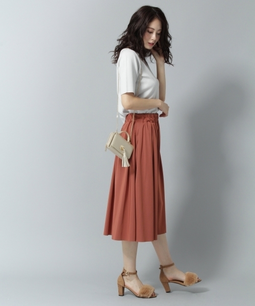 Andemiu（アンデミュウ）の「アクセツキソウバリ５Sプルオーバー768011（ニット/セーター・レディース・グレー/オフホワイト/ブラック・FREE）」の7枚目の写真