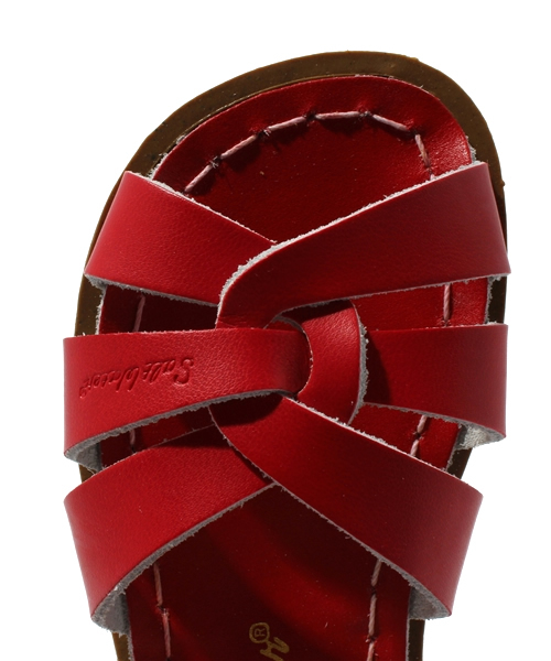 green label relaxing(グリーンレーベルリラクシング)の「Salt Water Sandal(サンダル・キッズ・ブラウン/レッド・16.3cm/17.4cm/18.2cm/19.2cm)」の6枚目の写真