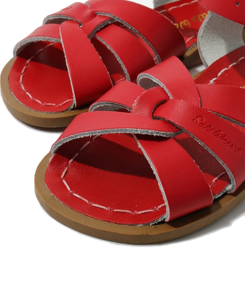 green label relaxing(グリーンレーベルリラクシング)の「Salt Water Sandal(サンダル・キッズ・ブラウン/レッド・16.3cm/17.4cm/18.2cm/19.2cm)」の7枚目の写真