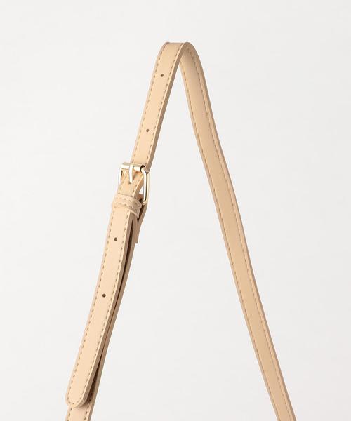 Another Edition(アナザーエディション)の「【WEB限定】シンプルショルダー(ショルダーバッグ・レディース・ブラック/ナチュラル/シルバー・FREE)」の6枚目の写真