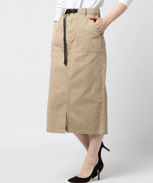 rps(アールピーエス)の「ベイカーロングタイトスカート(スカート・レディース・ブラック/ベージュ/カーキ/ライトベージュ/カーキブラウン/キャメル・M)」の8枚目の写真