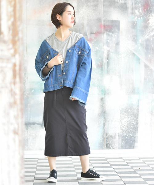 rps(アールピーエス)の「ベイカーロングタイトスカート(スカート・レディース・ブラック/ベージュ/カーキ/ライトベージュ/カーキブラウン/キャメル・M)」の12枚目の写真