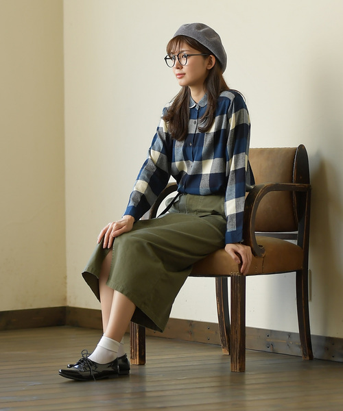 rps(アールピーエス)の「ベイカーロングタイトスカート(スカート・レディース・ブラック/ベージュ/カーキ/ライトベージュ/カーキブラウン/キャメル・M)」の15枚目の写真