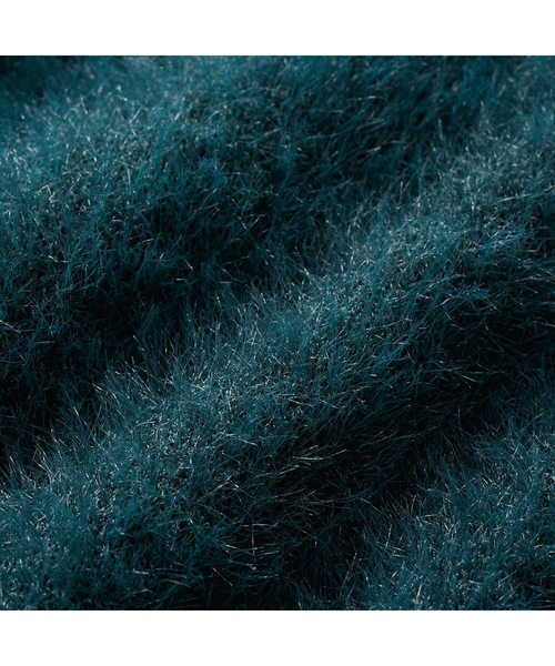 IEDIT(イディット)の「IEDIT シックカラーの洗練フェザーヤーンニットプルオーバー(ニット/セーター・レディース・ブラウン/グリーン/キャメル・SMALL/MEDIUM/LARGE/X-LARGE/XX-LARGE)」の18枚目の写真