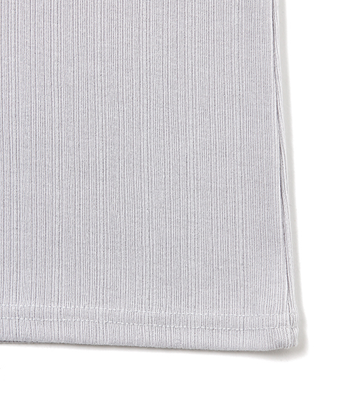 laboratory work（ラボラトリーワーク）の「ヒゲレース２wayキャミソール（キャミソール・レディース・オフホワイト/ブラック/グレー・MEDIUM）」の8枚目の写真