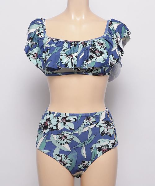【billabong】ハイウエスト水着 セール】BILLABONG レディース AWAY WE GO オフショルダーハイ