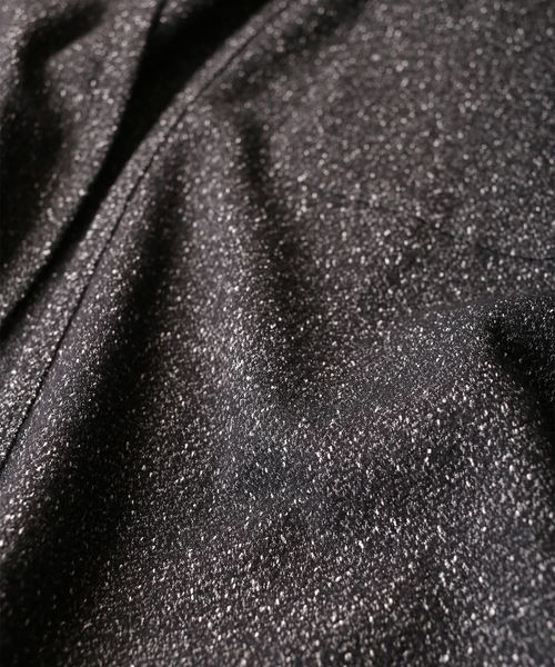 SHAREEF（シャリーフ）の「NEP WOOL LONG CARDIGAN（カーディガン/ボレロ・メンズ・ミント/ブラック/パープル・3/2/1）」の8枚目の写真