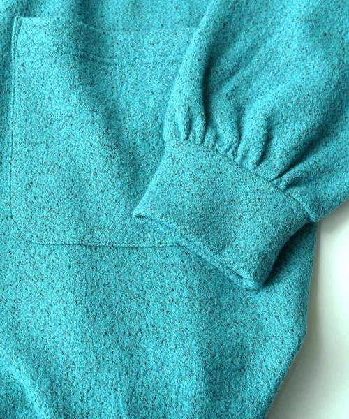 SHAREEF（シャリーフ）の「NEP WOOL LONG CARDIGAN（カーディガン/ボレロ・メンズ・ミント/ブラック/パープル・3/2/1）」の10枚目の写真