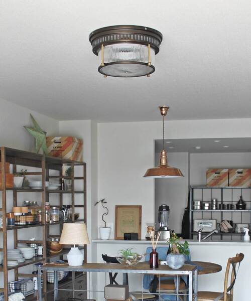 journal standard Furniture (ジャーナルスタンダードファニチャー)の「■ROCHESTER CELING LIGHT ロチェスター シーリングライト(照明・レディース・その他・FREE)」の3枚目の写真