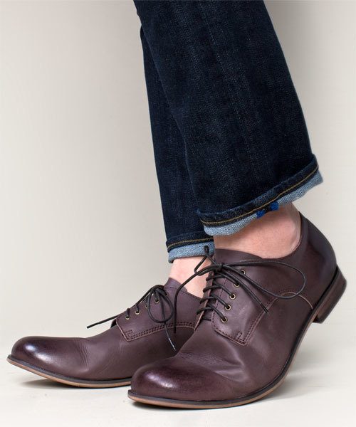 NANO universe（ナノユニバース）の「NUカービーチップレザーシューズ（ドレスシューズ・メンズ・ブラック/ブラウン/ダークブラウン・41/42/43）」の3枚目の写真