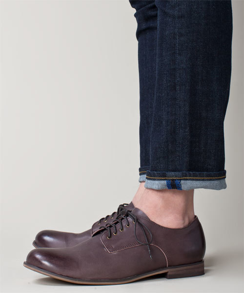 NANO universe（ナノユニバース）の「NUカービーチップレザーシューズ（ドレスシューズ・メンズ・ブラック/ブラウン/ダークブラウン・41/42/43）」の4枚目の写真