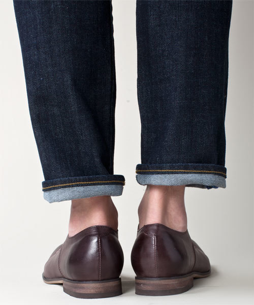 NANO universe（ナノユニバース）の「NUカービーチップレザーシューズ（ドレスシューズ・メンズ・ブラック/ブラウン/ダークブラウン・41/42/43）」の5枚目の写真