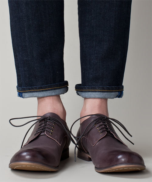 NANO universe（ナノユニバース）の「NUカービーチップレザーシューズ（ドレスシューズ・メンズ・ブラック/ブラウン/ダークブラウン・41/42/43）」の6枚目の写真