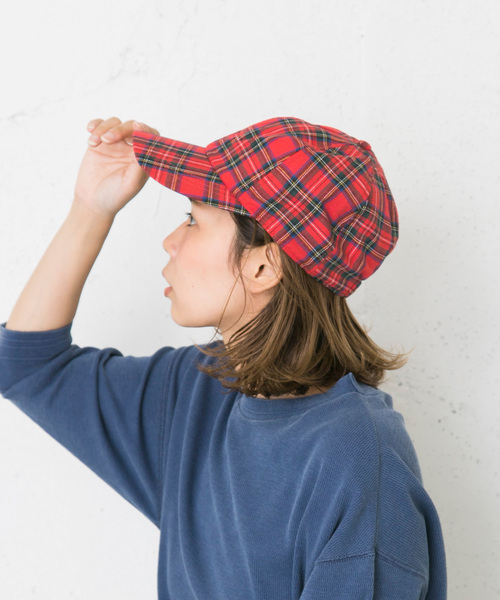 UR SELECT（ユーアールセレクト）の「タータンチェックキャップ