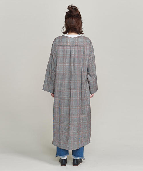 JEAN_NERET（ジャンヌレ）の「＜JEAN_NERET＞チェックワンピース