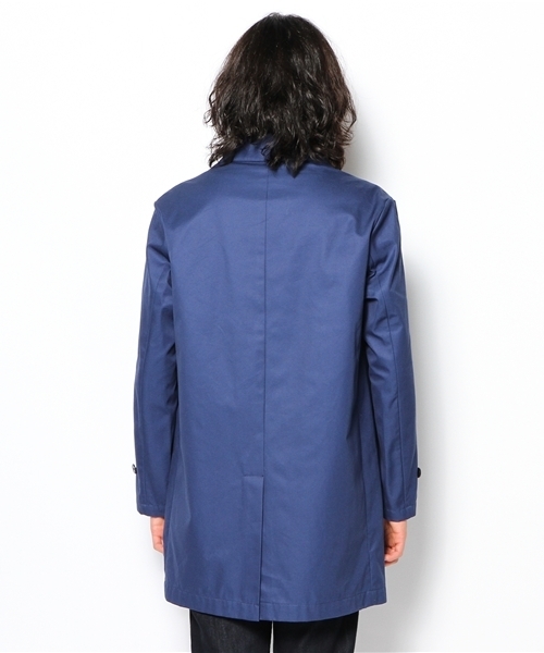 SHIPS（シップス）の「SC: コットン/ボンディング ステンカラーコート（ステンカラーコート・メンズ・コバルトブルー/その他/ベージュ・LARGE/X-LARGE/SMALL/MEDIUM）」の6枚目の写真