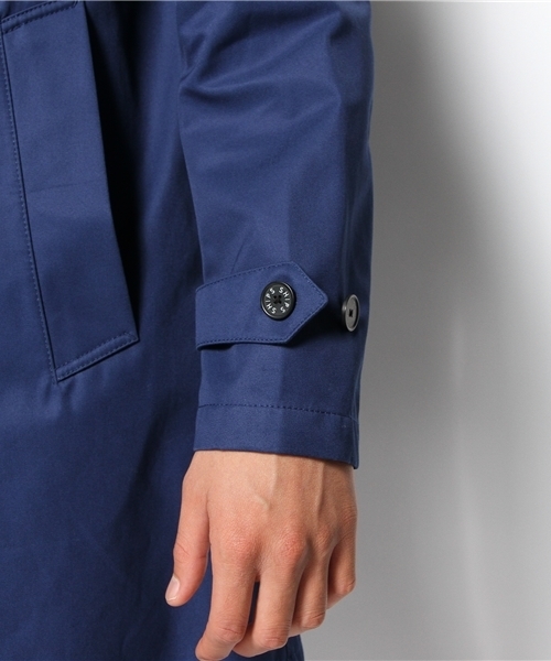 SHIPS（シップス）の「SC: コットン/ボンディング ステンカラーコート（ステンカラーコート・メンズ・コバルトブルー/その他/ベージュ・LARGE/X-LARGE/SMALL/MEDIUM）」の10枚目の写真