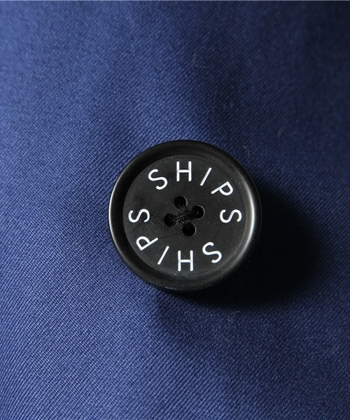 SHIPS（シップス）の「SC: コットン/ボンディング ステンカラーコート（ステンカラーコート・メンズ・コバルトブルー/その他/ベージュ・LARGE/X-LARGE/SMALL/MEDIUM）」の16枚目の写真