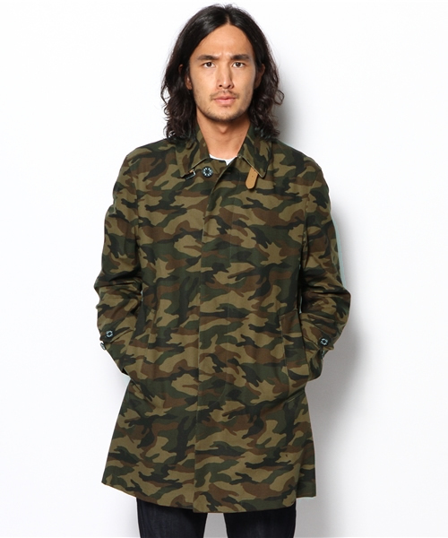 SHIPS（シップス）の「SC: コットン/ボンディング ステンカラーコート（ステンカラーコート・メンズ・コバルトブルー/その他/ベージュ・LARGE/X-LARGE/SMALL/MEDIUM）」の19枚目の写真