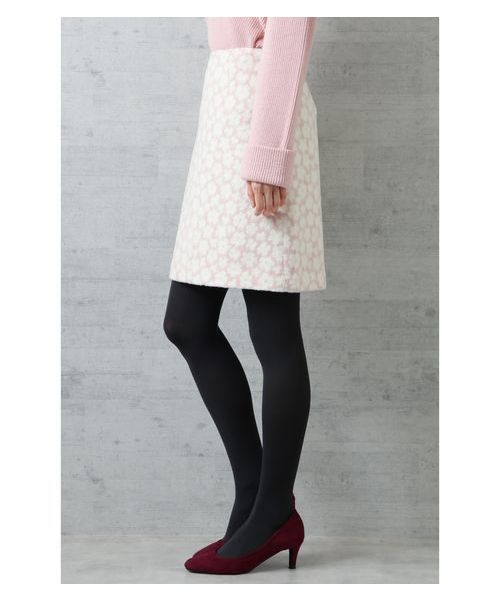 NATURAL BEAUTY BASIC（ナチュラルビューティーベーシック）の「ラメフラワージャガードスカート（スカート・レディース・ピンク系その他/ブルー系その他6・SMALL/MEDIUM/X-SMALL）」の16枚目の写真