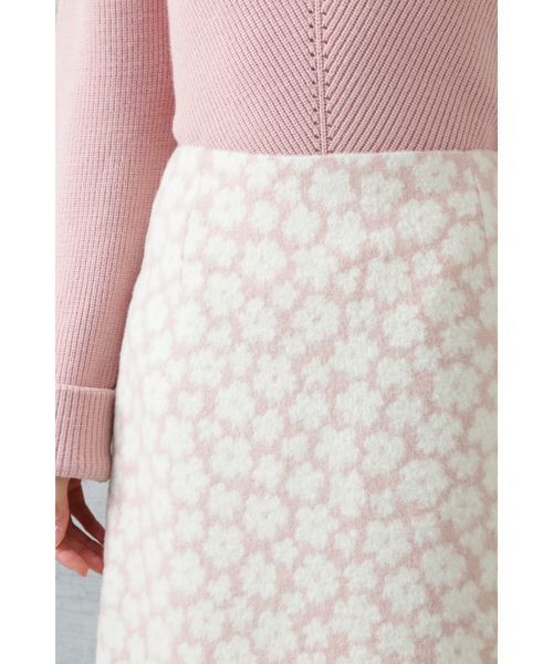 NATURAL BEAUTY BASIC（ナチュラルビューティーベーシック）の「ラメフラワージャガードスカート（スカート・レディース・ピンク系その他/ブルー系その他6・SMALL/MEDIUM/X-SMALL）」の18枚目の写真
